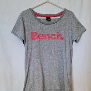 Bench Women's Grey and Pink Tshirts